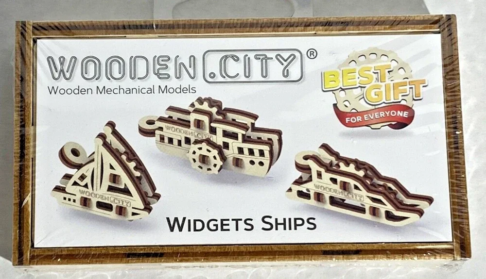 Transport Widgets Wooden City Mechanical Models Widget Ships